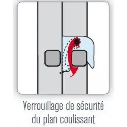 Echelle coulisse 2 plans à corde