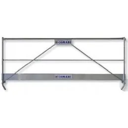 FUSIO garde-corps diagonalisant plinthe
