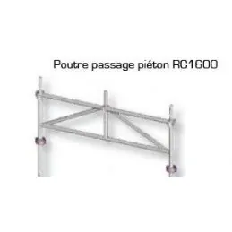 RC1600 poutre passage piéton