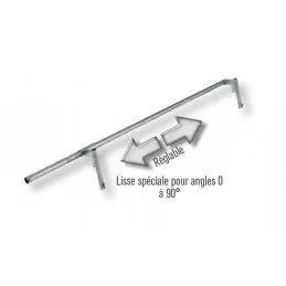 Lisse réglable pour angle