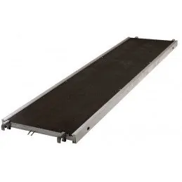 Plancher alu/bois 3m x 0.73m Tubesca-Comabi distribué par France Echafaudage