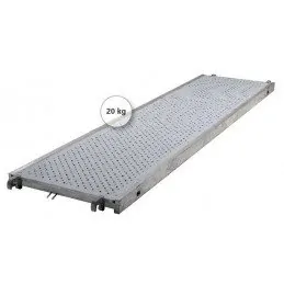 Plancher tout alu 3m x 0.73m Tubesca-Comabi distribué par France Echafaudage