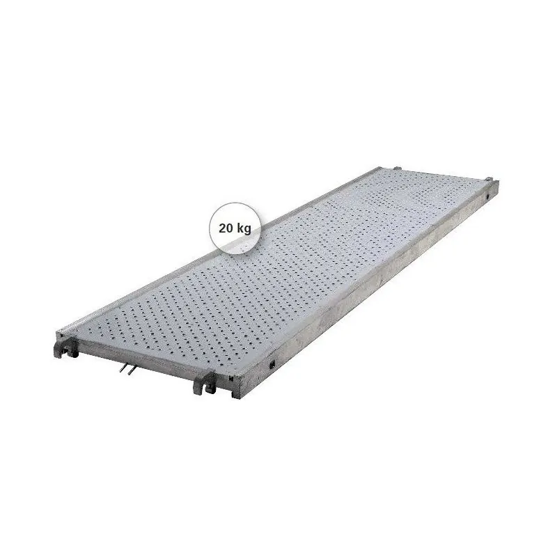 Plancher tout alu 3m x 0.73m Tubesca-Comabi distribué par France Echafaudage