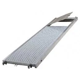 Trappe tout alu 3m x 0.73m Tubesca-Comabi distribué par France Echafaudage