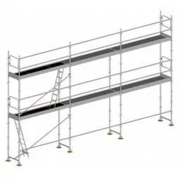 Echafaudage de façade 60m²
