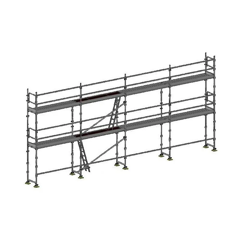 Echafaudage de façade 78m2