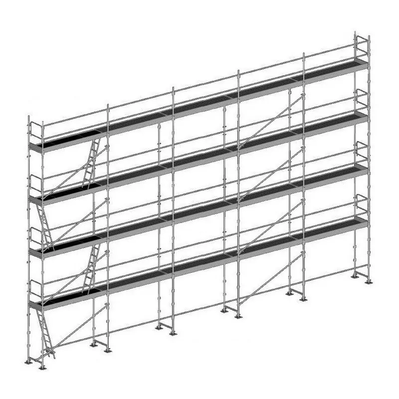 Echafaudage de façade 160m²