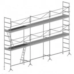 Echafaudage maçon 60m²