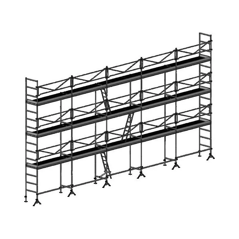 Echafaudage maçon 128m²