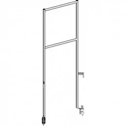 Garde-corps sécurité 0,73m