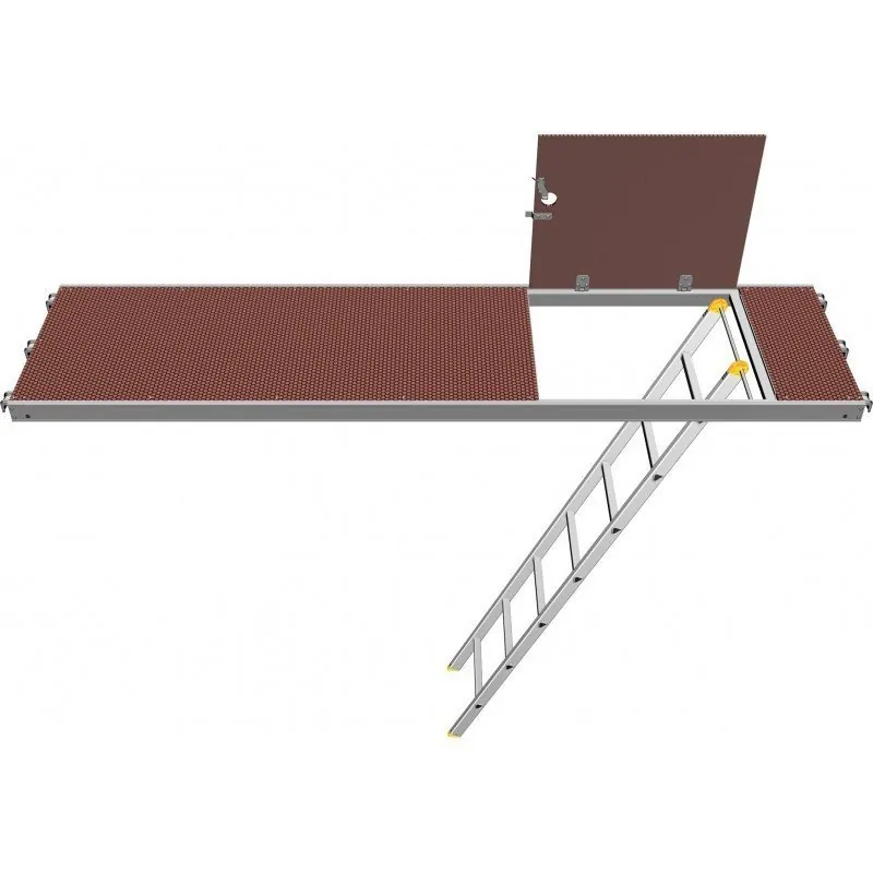 Plancher à trappe décalé Combi avec échelle accès LAYHER