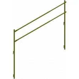 Lisse télescopique garde-corps provisoire montage Meka 48 (ZN)