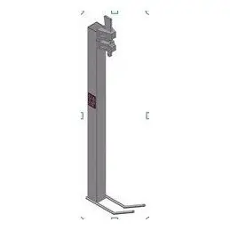 Connecteur vertical pour vérin M48 (500) (GA)