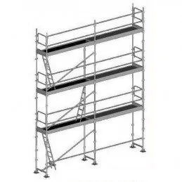 Echafaudage fixe 56m²