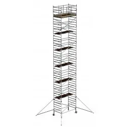 Echafaudage aluminium FE190XL - hauteur 12,20m plancher