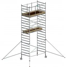 Echafaudage aluminium FE190XL - hauteur 5,20m plancher