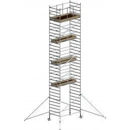 Echafaudage aluminium FE190XL - hauteur 9,20m plancher