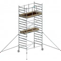 Echafaudage aluminium FE250XL - hauteur 4,20m plancher
