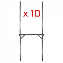Lot de 10 cadres acier R3 Tubesca-Comabi