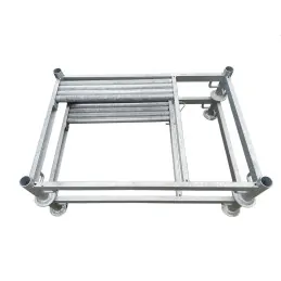 Rack stockage vision de haut