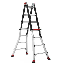 Echelle pliante compacte - FLEX'UP, position échelle double