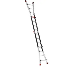 Echelle pliante compacte - FLEX'UP, position échelle simple.