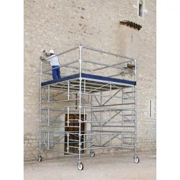 Tour roulante en acier -...