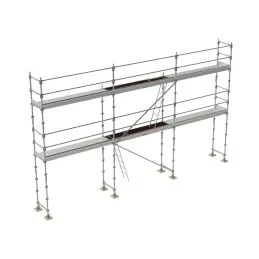 Lot 60m² d'échafaudage fixe R200 - Tubesca-Comabi
