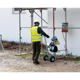 Chariot de transport pour treuil GEDA chantier