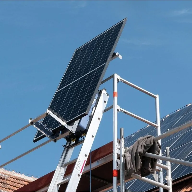 Monte Panneaux Solaires - Battery Ladder Lift - GEDA