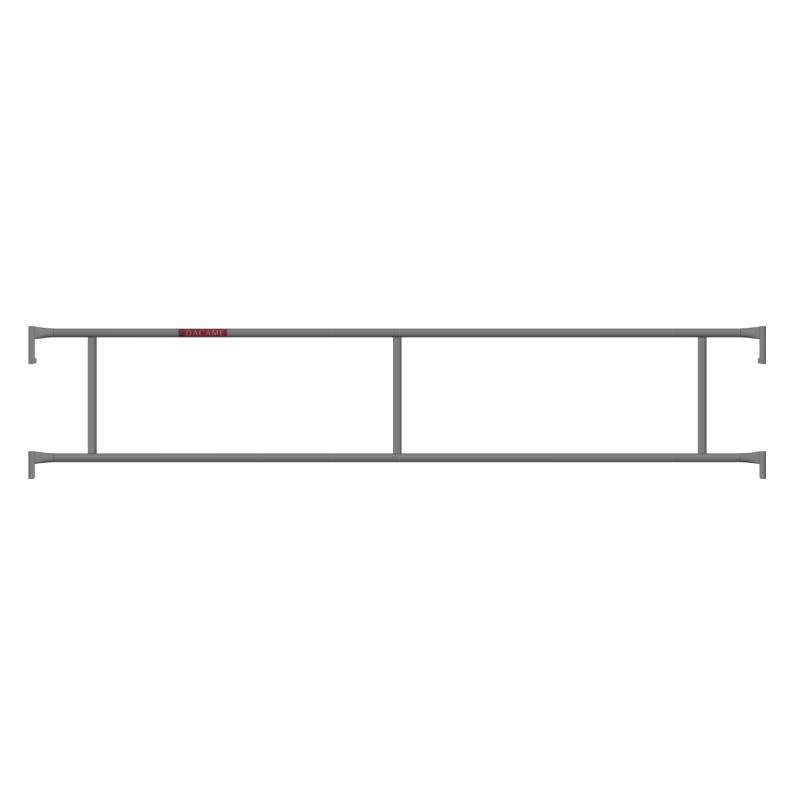 Garde-corps standard 3m pour DUO45