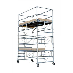 Tour roulante acier galaxy 45 - hauteur travail 5m40.
