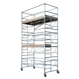 Tour roulante acier galaxy 45 - hauteur travail 6m50.